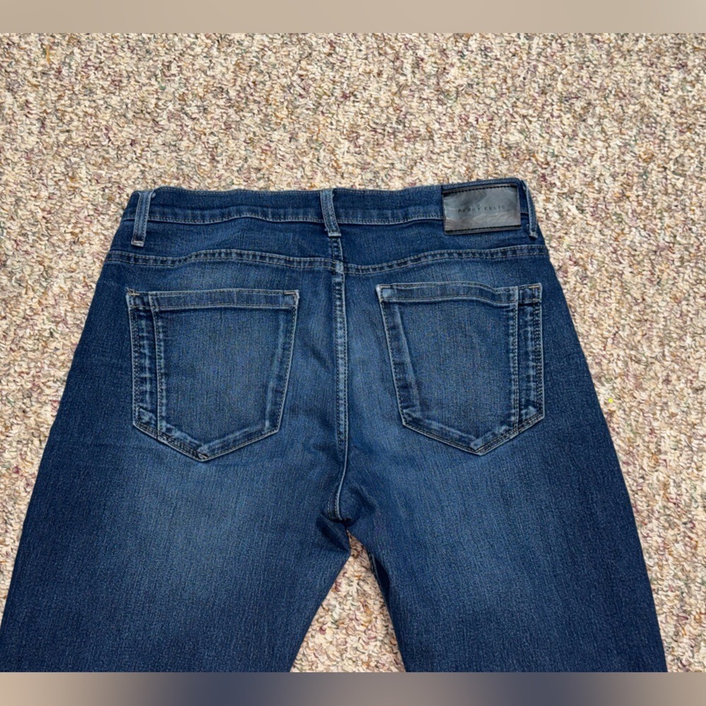 Vintage men's Perry Ellis Dark Blue Straight Jeans, size 32x30, waist 32 - Picture 4 of 6